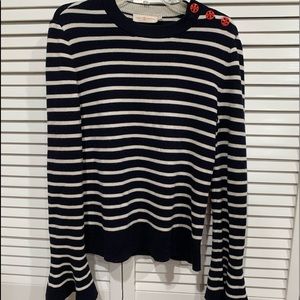 Tory Burch striped sweater size M